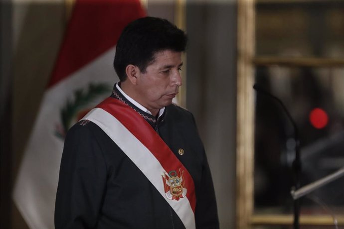 El presidente de Perú, Pedro Castillo