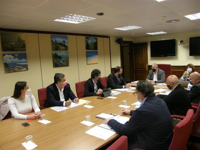 Reunión de representantes de Transición Ecológica y de la Diputación de Badajoz