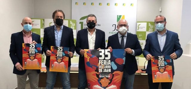 Presentación de la XXXV Feria del Libro de Jaén.
