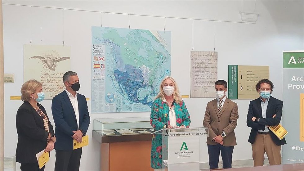 La delegada territorial de Cultura y Patrimonio Histórico de la Junta de Andalucía en Cádiz, Mercedes Colombo.