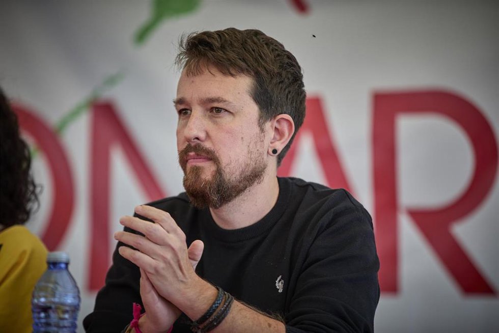 Archivo - El exvicepresidente Pablo Iglesias, en el evento Gobernar o tener el poder, durante las fiesta del centenario del PCE, en el Auditorio Miguel Ríos de Rivas-Vaciamadrid, a 25 de septiembre de 2021, en Rivas-Vaciamadrid, Madrid (España).