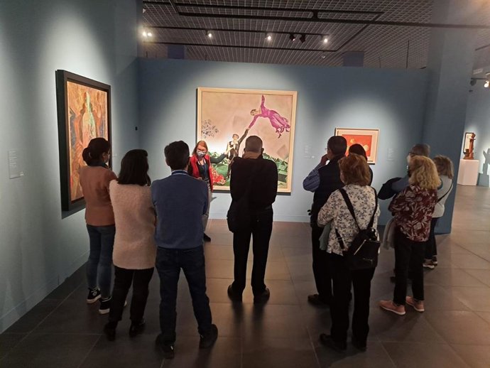 Obras expuestas en la Colección del Museo Ruso de Málaga