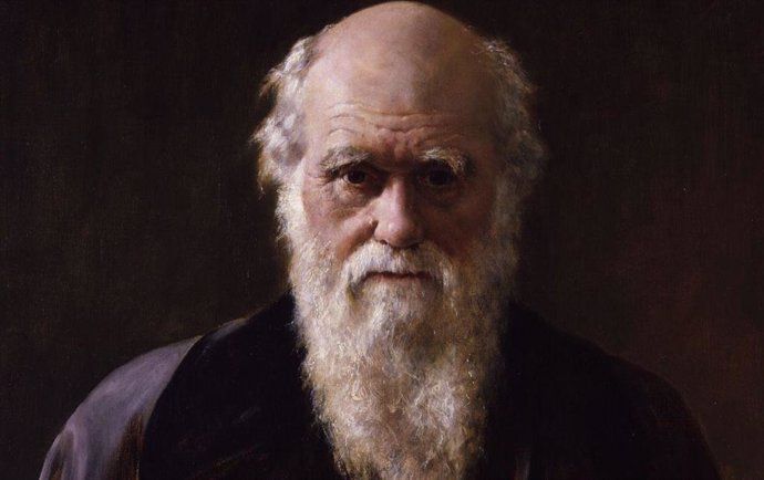 Retrato de Darwin en 1881