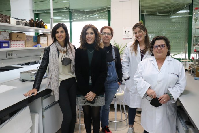 Parte del equipo investigador de la Universidad de Córdoba.