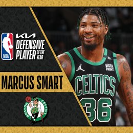 Marcus Smart (Boston Celtics), nombrado 'Defensor del Año' en la NBA.