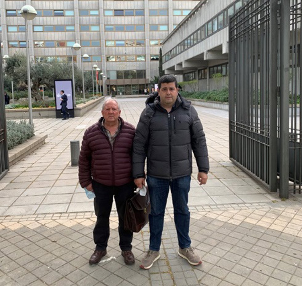 El secretario del sector de Bienes de Equipo y TIC de UGT FICA, Mikel Zarandona, y el responsable del subsector Naval, Manuel Velado, se reúnen con el Ministerio de Industria para abordar el PERTE Naval