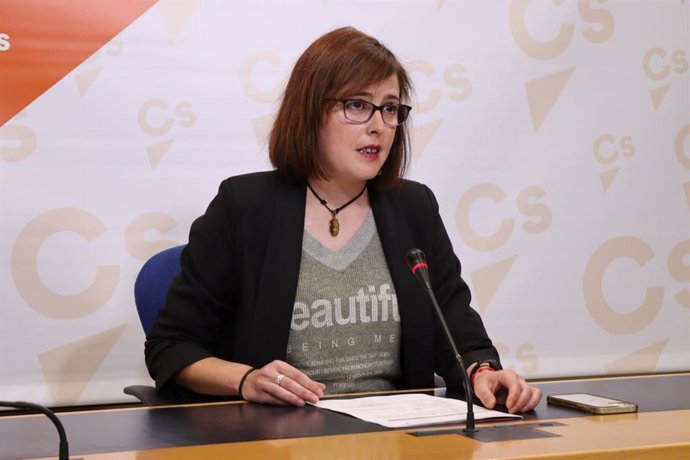 La diputada de Cs Elena Jaime.