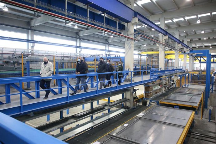 Visita a la empresa Viguetas Navarra.