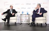 El presidente de Aragón aboga por convertir el aeropuerto de Zaragoza, segundo en tráfico de mercancías, en zona franca