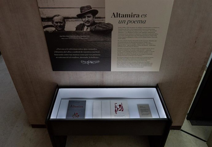 El Museo Altamira incorpora a su colección el poema 'Altamira' de Rafael Santos Torroella