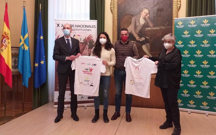 Presentación en el Ayuntamiento de Gijón de los X Juegos Nacionales de Trasplantados