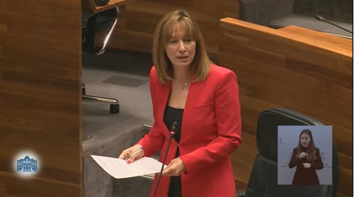 La consejera de Hacienda, Ana Cárcaba.