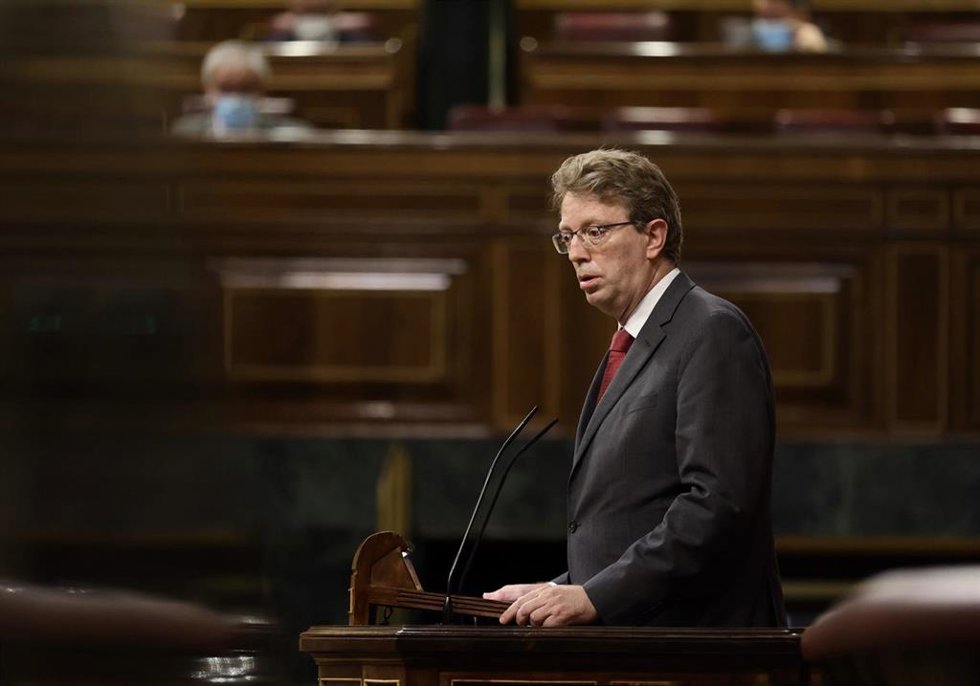 El portavoz del PDeCAT en el Congreso, Ferran Bel.