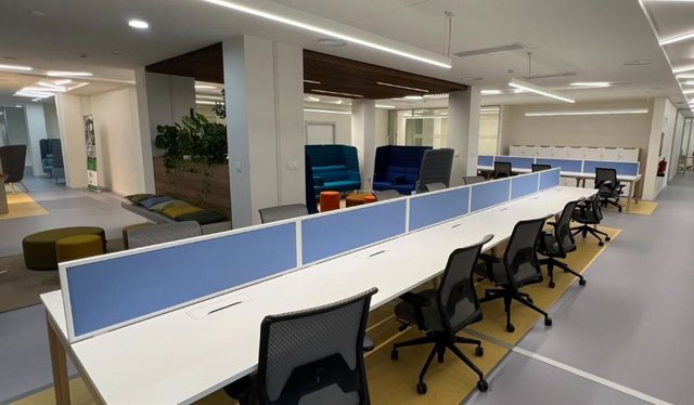 Instalaciones renovadas de la Agencia de Innovación de Valladolid.