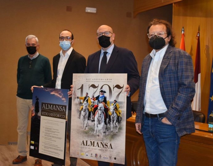 Presentación de los actos del aniversario de la Batalla de Almansa.