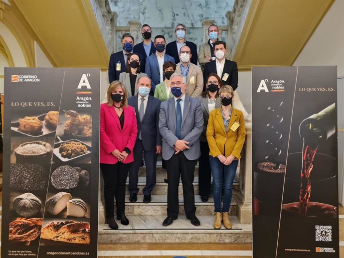 Las cadenas de distribución ratifican su apoyo a la promoción de Aragón Alimentos Nobles.