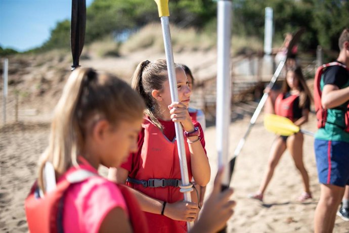 Archivo - Imagen de los campamentos 'L'estiu és teu!'