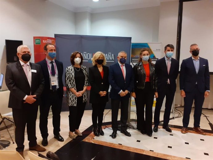 El encuentro especializado en turismo idiomático ICEF Spanish Education, que se ha celebrado en Sevilla con la participación de 250 profesionales y que ha contado en su inauguración con la presencia del secretario general para el Turismo, Manuel Muñoz.