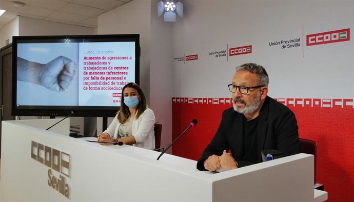 Rueda de prensa de los portavoces de CCOO