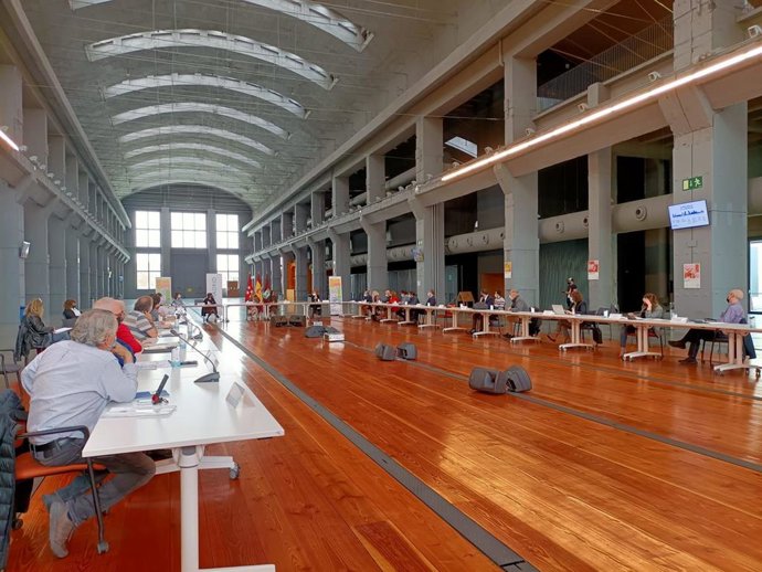 Reunión de la VII sesión de la Comisión Permanente del Plan Sures de Madrid