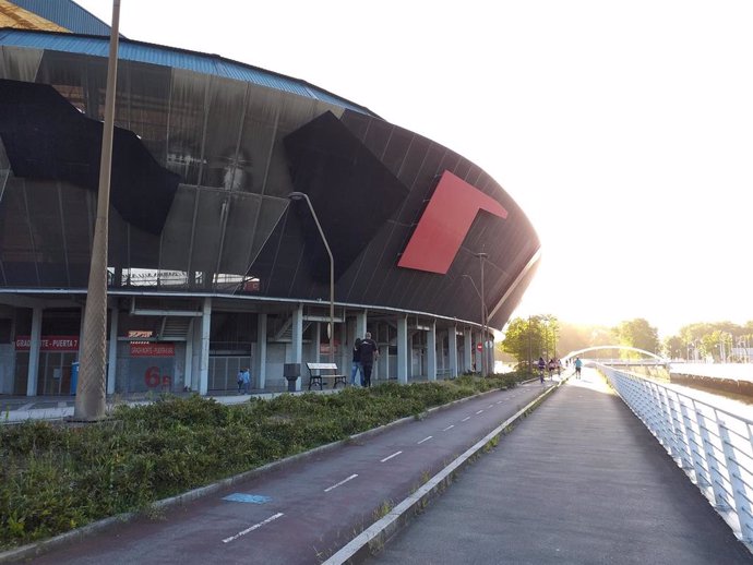 Archivo - Estadio de El Molinón