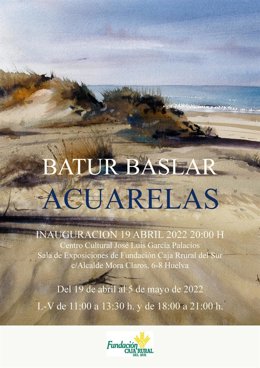 Cartel de la exposición de Batur Baslar