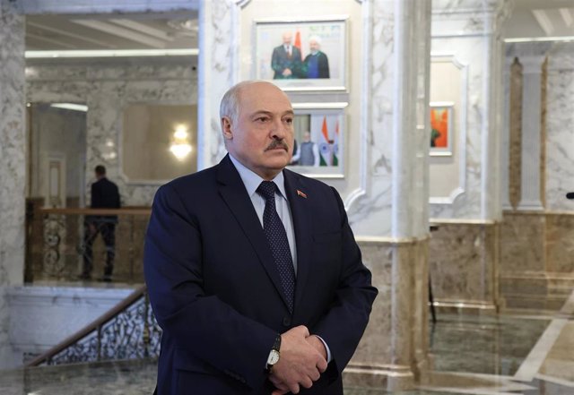 Archivo - Alexander Lukashenko, presidente de Bielorrusia.