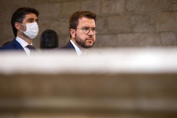 El president de la Generalitat, Pere Aragons
