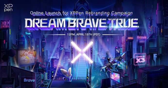 Online Launch for XPPen Rebranding Campaign