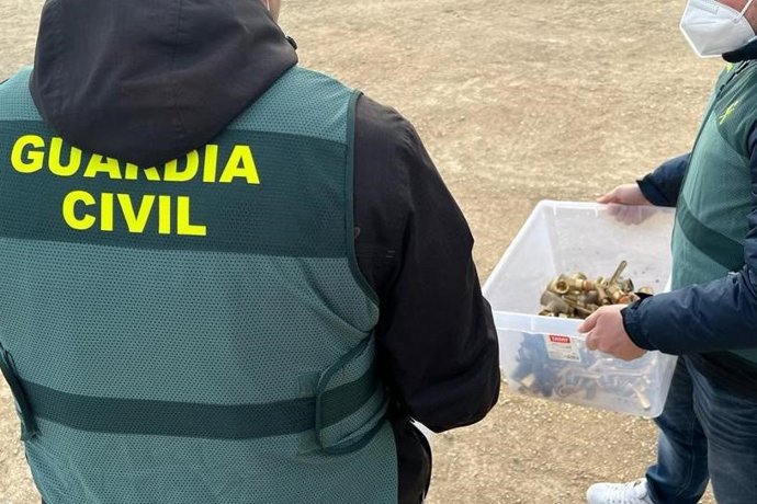 Actuación de la Guardia Civil.