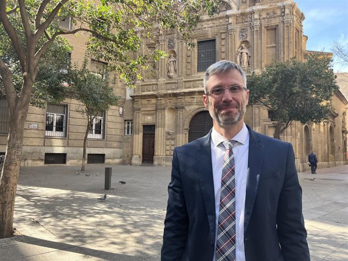El director de Negocio Agrario de Caja Rural de Aragón, Rubén Artieda.
