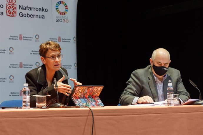 María Chivite y José Mari Aierdi.