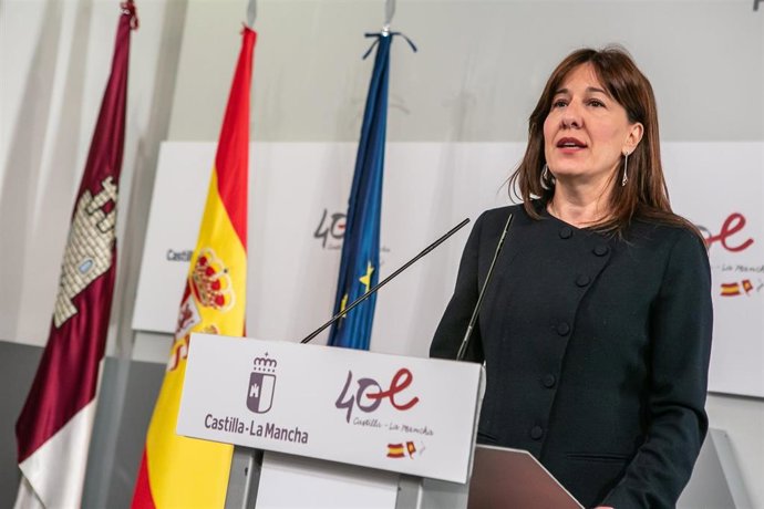 La portavoz del Gobierno regional, Blanca Fernández,