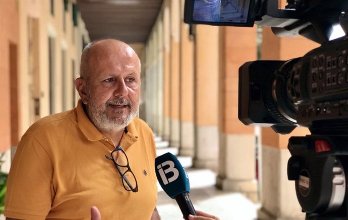 Archivo - El portavoz de MÉS per Mallorca, Miquel Ensenyat.