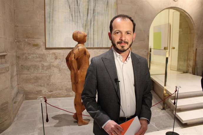 El portavoz de Ciudadanos, Pablo Baena