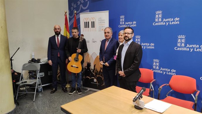 Un momento de la presentación del ciclo 'Las Piedras Cantan'.