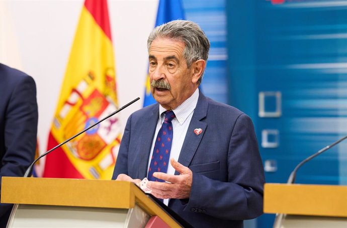 El presidente de Cantabria, Miguel Ángel Revilla,