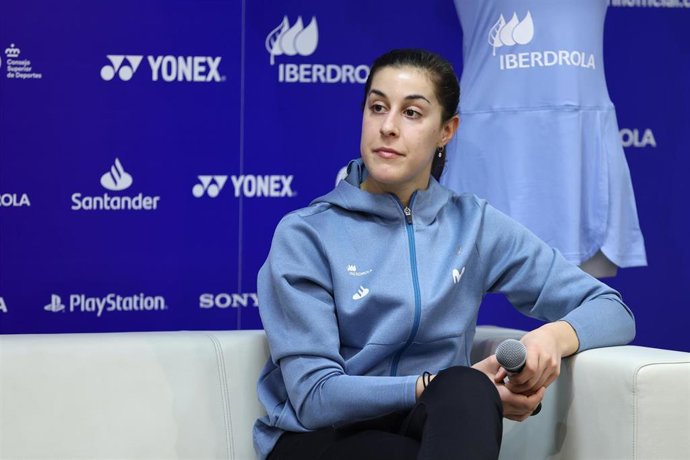 La jugadora de bádminton Carolina Marín anuncia su vuelta a las pistas en el Europeo que se celebrará en Madrid.