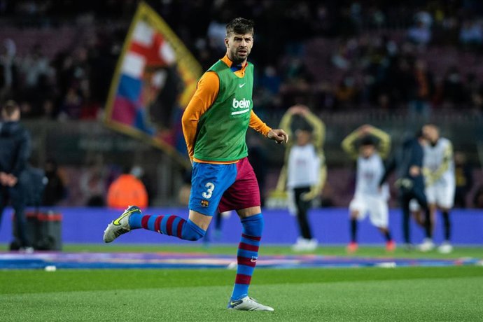 El defensa del FC Barcelona Gerard Piqué.