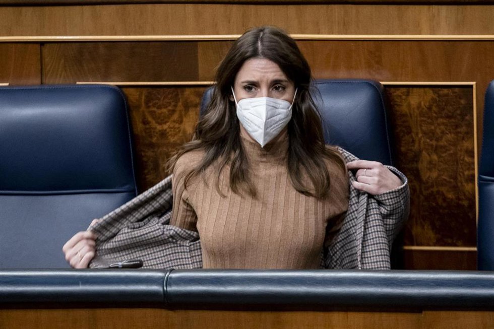 La ministra de Igualdad, Irene Montero