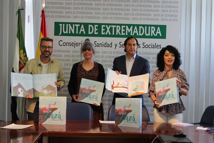 Presentación del audiocuento solidario Zazá y la historia de Rui.