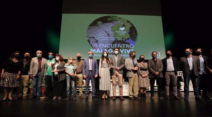 Archivo - Premios Málaga Viva de la Diputación de Málagade 2021 en una imagen de archivo