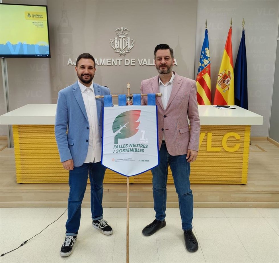 Presentación de los Premios Fallas Sostenibles buscan implicar al sector festivo en el objetivo de la descarbonización