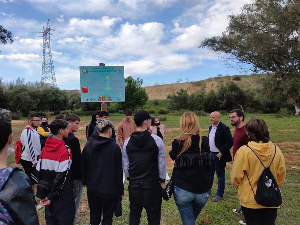 Inauguración de El bosque de los cuentos, en Dos Hermanas.