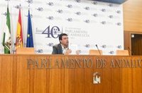 PSOE-A avanza acciones "judiciales" al no debatir el próximo Pleno su comisión de investigación de contratos de la Junta