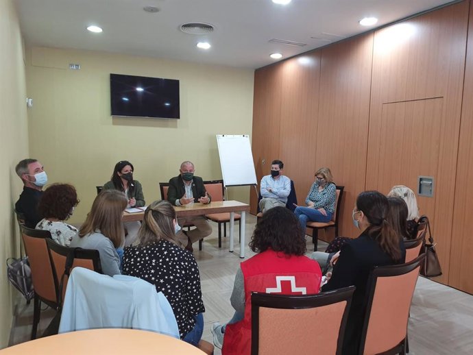 Reunión para la ayuda a personas refugiadas de Ucrania en Rincón de la Victoria