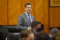 El Parlamento aprueba el orden del día del próximo Pleno pendiente de la decisión de Moreno sobre el adelanto electoral