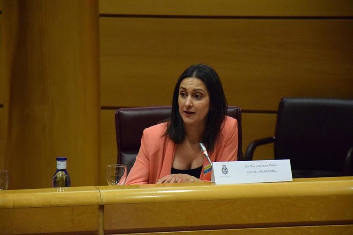 Aida Nuño, en el Senado