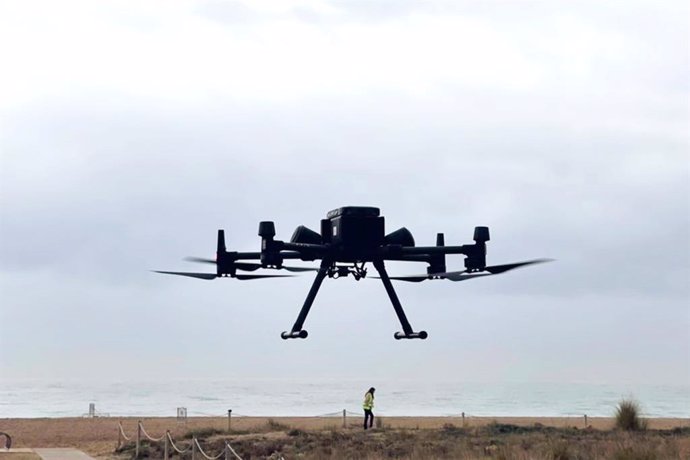 Enaire ha gestionado 2.250 operaciones de drones en los tres primeros meses del año