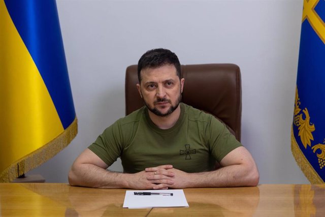 Volodymyr Zelinsky, presidente de Ucrania